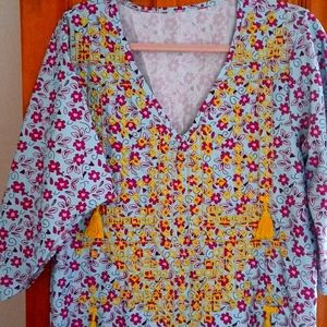 Colorful Ladies Tunic Top/Dress